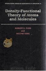 DENSITY-FUNCTIONAL THEORY OF ATOMS AND MOLECULES（1989 PDF版）
