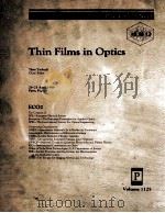 THIN FILMS IN OPTICS（1990 PDF版）