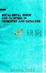 METAL-METAL BONDS AND CLUSTERS IN CHEMISTRY AND CATALYSIS（1990 PDF版）
