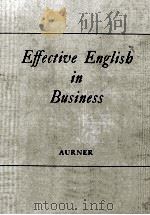 Effective English In Business 1940 PDF电子版封面