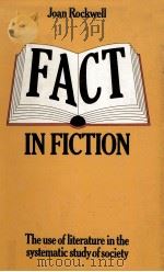 Fact in fiction The use of literature in the systematic study of society（1974 PDF版）