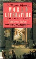 The McGraw-Hill Guide to WORLD LITERATURE Volume Two Moliere to Beckett（1985 PDF版）