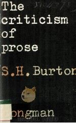 The Criticism of Prose（1973 PDF版）