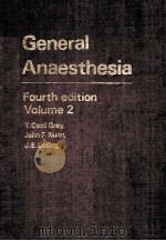 GENERL ANESTHESIA 1980 PDF电子版封面