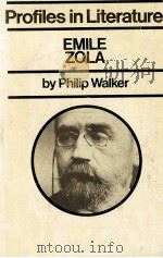 Profiles in Literature EMILE ZOLA 1968 PDF电子版封面 0710062257