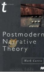 Postmodern Narrative Theory 1998 PDF电子版封面 0333687795