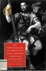 The performance of nobility in early modern European literature（1999 PDF版）