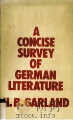 A Concise Survey of German Literature（1971 PDF版）
