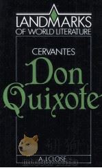MIGUEL DE CERVANTES Don Quixote 1990 PDF电子版封面 0521328020