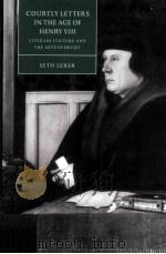 Courtly letters in the age of Henry VIII Literary culture and the arts of deceit 1997 PDF电子版封面 0521035279