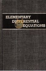 Elementary Differential Equations 1961 PDF电子版封面