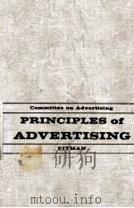 Principles of Advertising:The Committee on Advertising（1963 PDF版）