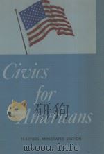 Civics For Americans 1961 PDF电子版封面