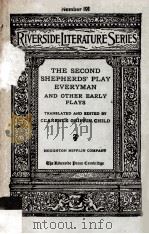 The Second Shepherds'Play Everyman and Other Early Plays（1938 PDF版）