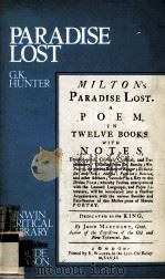 Paradise Lost 1982 PDF电子版封面 0048000078
