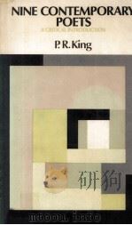 NINE CONTEMPORARY POETS A critical introduction 1979 PDF电子版封面 0416718507;0416718604