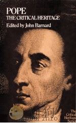 POPE The Critical Heritage 1973 PDF电子版封面 0710073909