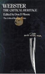 WEBSTER THE CRITICAL HERITAGE（1981 PDF版）