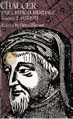 CHAUCER THE CRITICAL HERITAGE VOLUME 2 1837-1933 1978 PDF电子版封面 0710084978