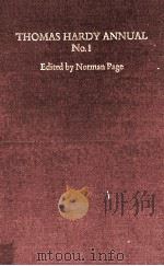 THOMAS HARDY ANNUAL No.1 1982 PDF电子版封面 0333320220