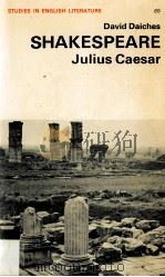 SHAKESPEARE:JULIUS CAESAR 1976 PDF电子版封面 0713159278;0713159286