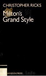 Milton's Grand Style（1963 PDF版）