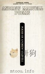Andrew Marvell Poems A CASEBOOK（1980 PDF版）