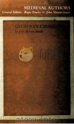 Geoffrey Chaucer 1974 PDF电子版封面 0710078013