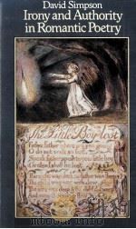 Irony and Authority in Romantic Poetry 1979 PDF电子版封面 0333259106