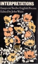 Interpretations Essays on Twelve English Poems（1972 PDF版）