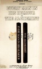 Jonson Every Man in his Humour and The Alchemist A CASEBOOK（1978 PDF版）
