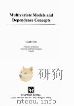 Multivariate Models and Dependence Concepts 1997 PDF电子版封面 0412073315