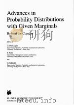 Advances in Probability Distributions with Given Marginals:Beyond the Copulas（1991 PDF版）