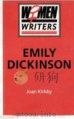 Women Writers EMILY DICKINSON 1991 PDF电子版封面 0333420675