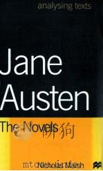 Jane Austen: The Novels 1998 PDF电子版封面 0333693779