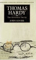 Thomas Hardy The Offensive Truth 1988 PDF电子版封面 0631139532