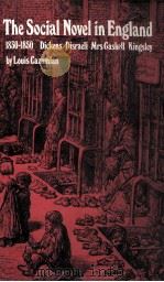 The Social Novel in England 1830-1850 Dickens Disraeli Mrs Gaskell Kingsley（1973 PDF版）