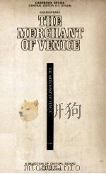 Shakespeare The Merchant of Venice A CASEBOOK 1980 PDF电子版封面 0333064992