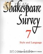 Shakespeare Survey AN ANNUAL SURVEY OF SHAKESPEARIAN STUDY and PRODUCTION 8 The Comedies（1955 PDF版）