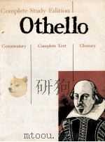 Complete Study Edition Othello Commentary Complete Text Glossary 1966 PDF电子版封面