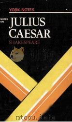 JULIUS CAESAR SHAKESPEARE 1980 PDF电子版封面 0582780896