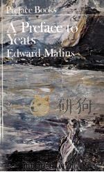 A Preface to Yeats 1974 PDF电子版封面 0582351065