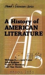A HISTORY OF AMERICAN LITERATURE Vol.IV 1990 PDF电子版封面 8170413915