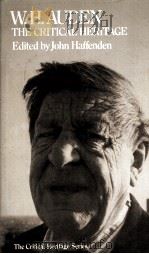 W.H.AUDEN THE CRITICAL HERITAGE（1983 PDF版）