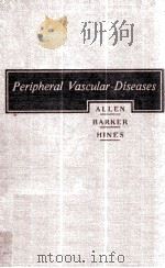 Peripheral Vascular Diseases Second Edition 1955 PDF电子版封面