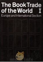 THE BOOK TRADE OF THE WORLD VOLUME I EUROPE AND INTERNATIONAL SECTION（1972 PDF版）