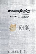 Bronchoesophagology 1950 PDF电子版封面