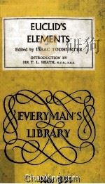 Euclid's Elements 1933 PDF电子版封面
