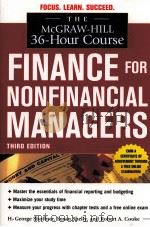 THE MCGRAW-HILL 36-HOUR COURSE:FINANCE FOR NONFINANCIAL MANAGERS PDF电子版封面 9780071749558