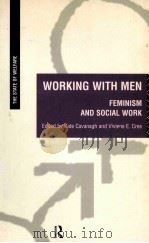 WORKING WITH MEN FEMINISM AND SOCIAL WORK PDF电子版封面 9780415111850